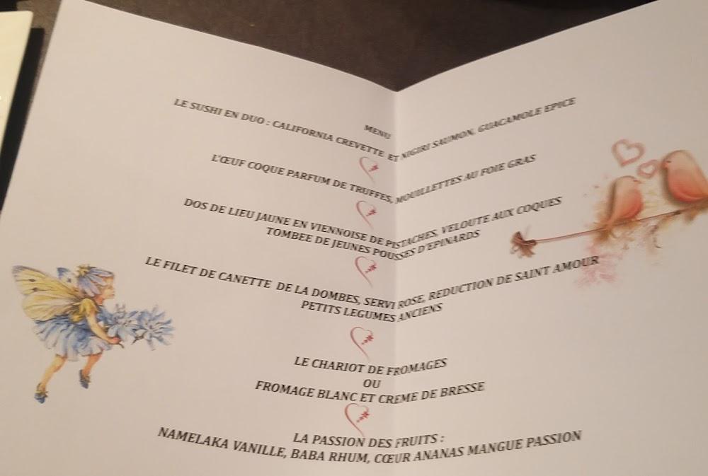 Restaurant le lion d'or - Menu Image 2